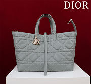 	 Large Dior Toujours Bag Blue - 37 × 20 ×28.5cm - 2