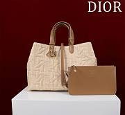 	 Large Dior Toujours Bag Brown - 37 × 20 ×28.5cm - 1