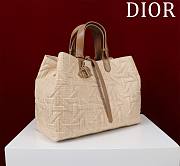 	 Large Dior Toujours Bag Brown - 37 × 20 ×28.5cm - 4