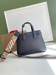 Burberry House Check Banner Small Tote Bag - 26 x 12 x 19cm - 1